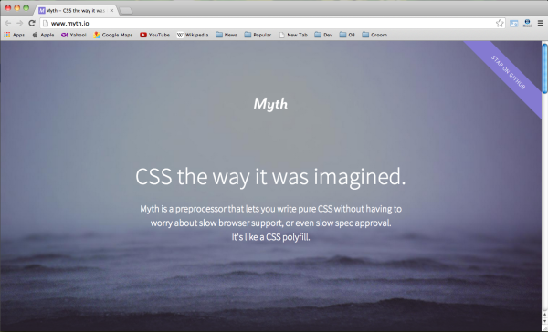 ابزار توسعه وب myth 